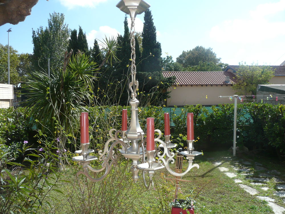 lustre hollandais bronze etain Décoration