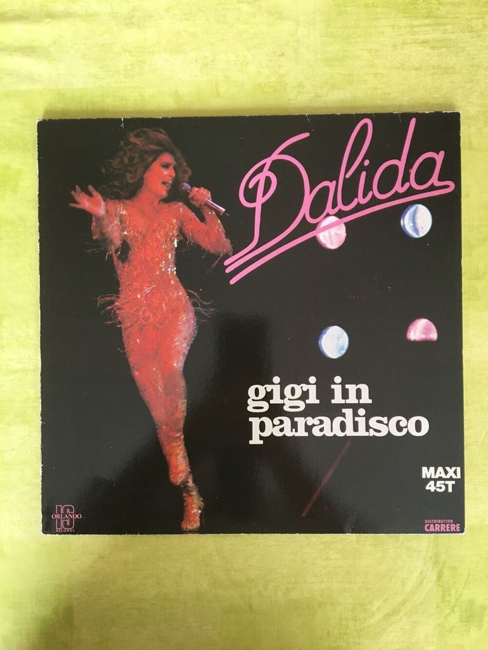MAXI 45t 8.083 GIGI IN PARADISCO DALIDA 1980 CD et vinyles