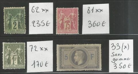 Timbres classiques france 170 Raismes (59)