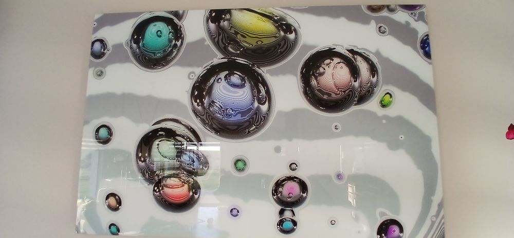 Une cr&eacute;ation Bubble Color de Uwe Steger (tableau) Décoration