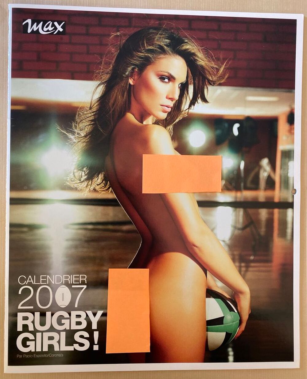 Rugby Girls - Calendrier MAX - 2007 - Grand Format - NEUF 