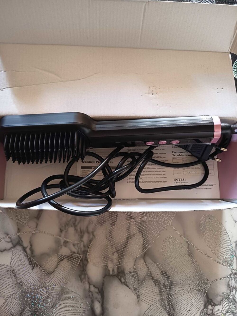 av brosse chauffante Electroménager
