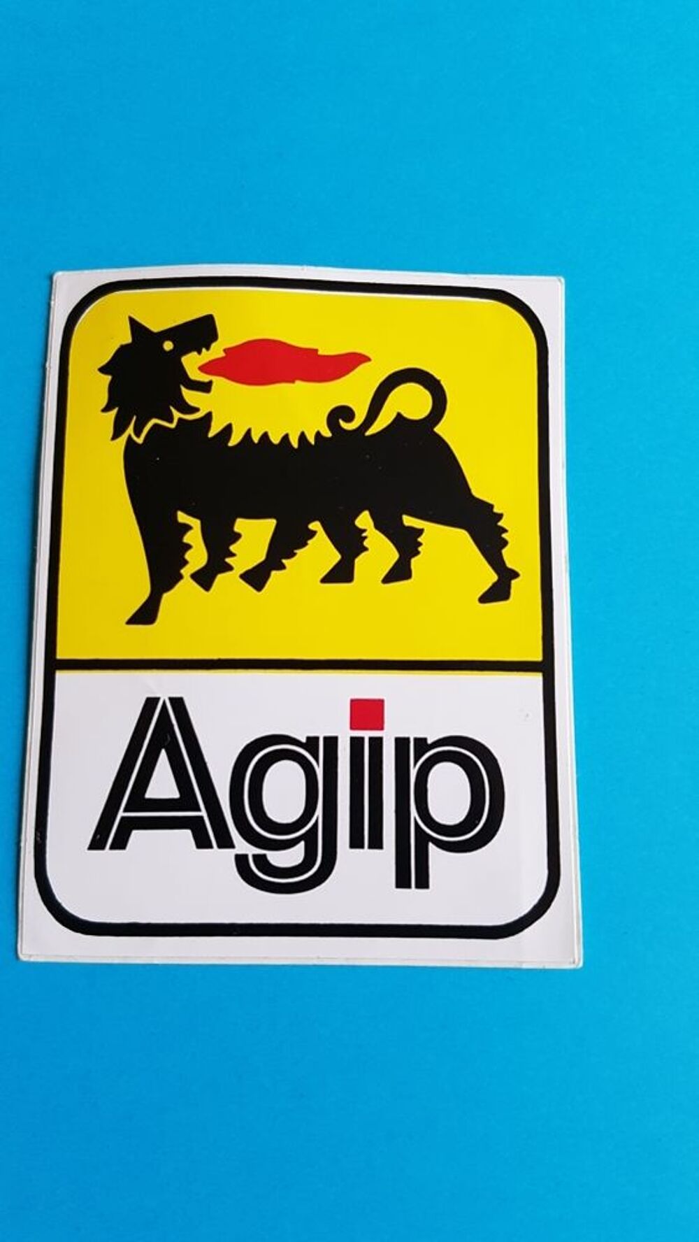 AUTOCOLLANT AGIP 