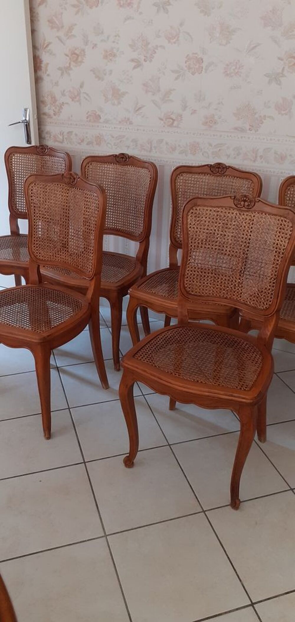 Table 100 % merisier + 6 Chaises Meubles