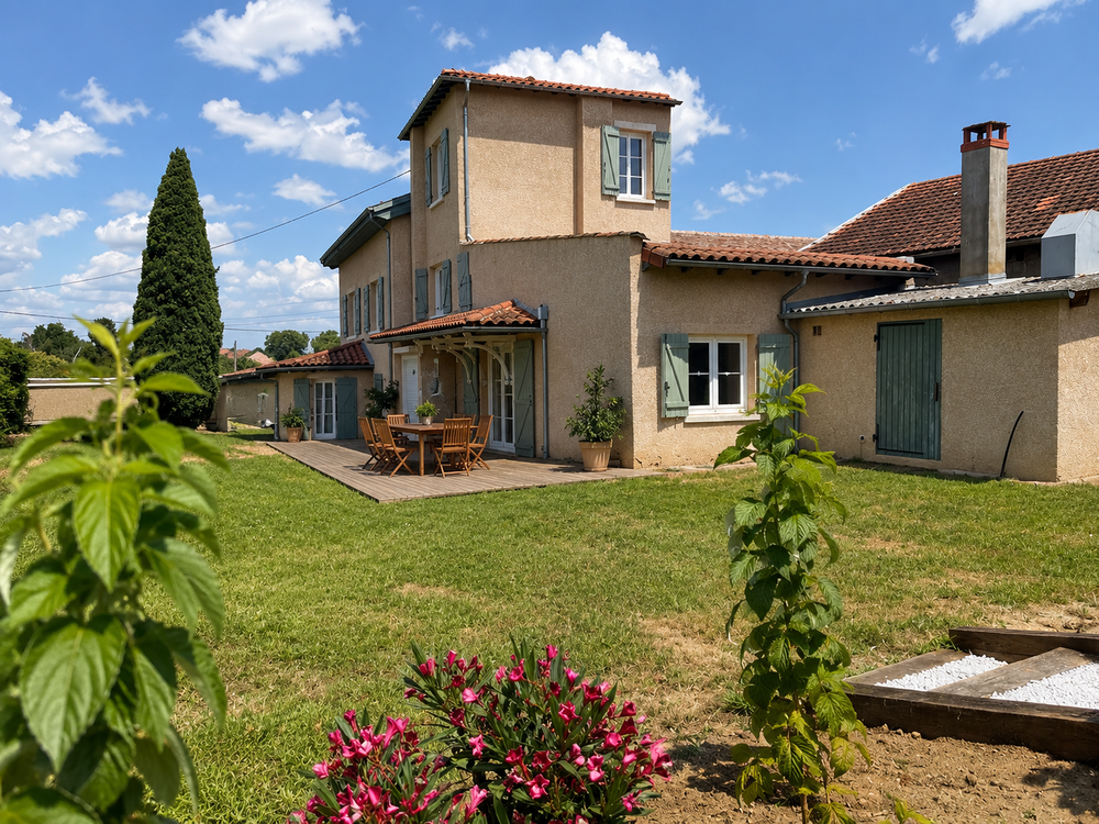 Vente Maison Belle maison ancienne familiale au calme, piscine Fareins