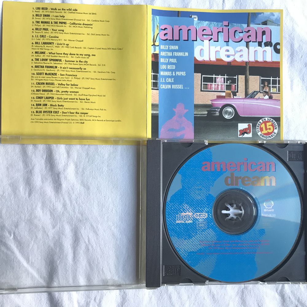 CD American Dream Titres En Version Originale Shell Collect CD et vinyles