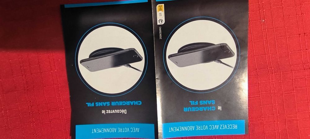 Chargeur sans fil Téléphones et tablettes