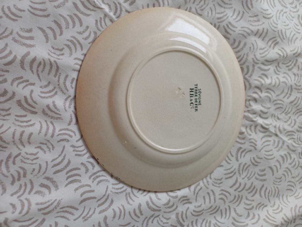   assiette ancienne (1910) 