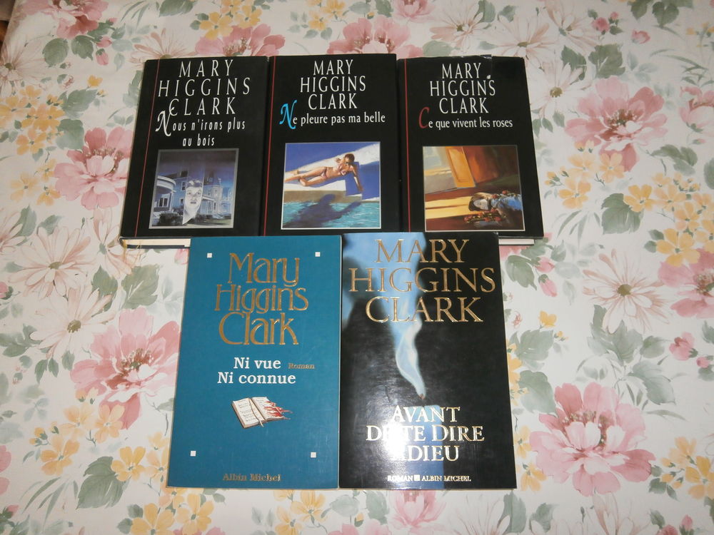 5 Romans de Mary Higgins Clark Livres et BD