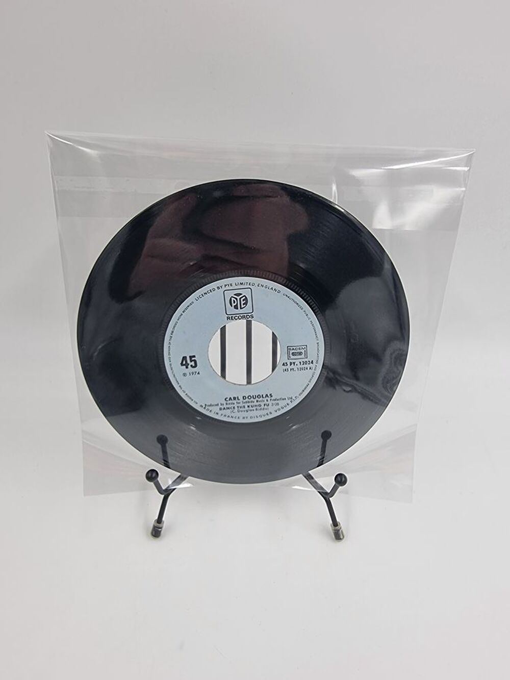 Vinyle 45 tours Carl Douglas : Dance the Kung Fu / Changing CD et vinyles