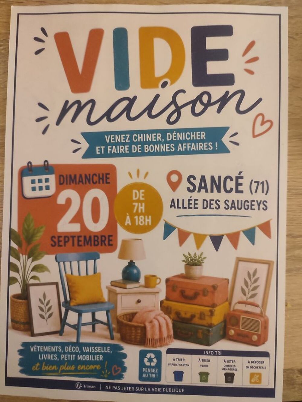 vide maison des saugeys Vide grenier, marché aux puces, braderie