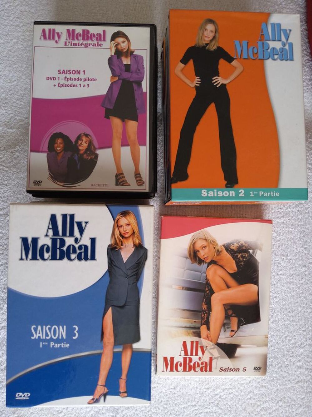 ALLY MC BEAL saison 1 - 2 - 3 et 5 en DVD DVD et blu-ray