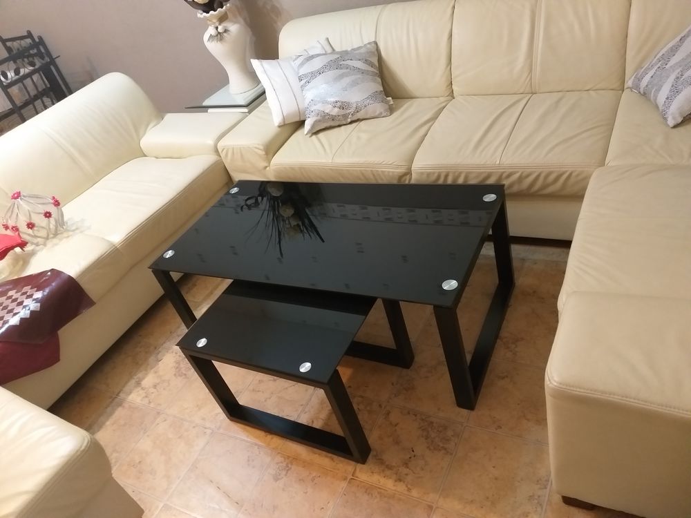 Salon en cuir Meubles