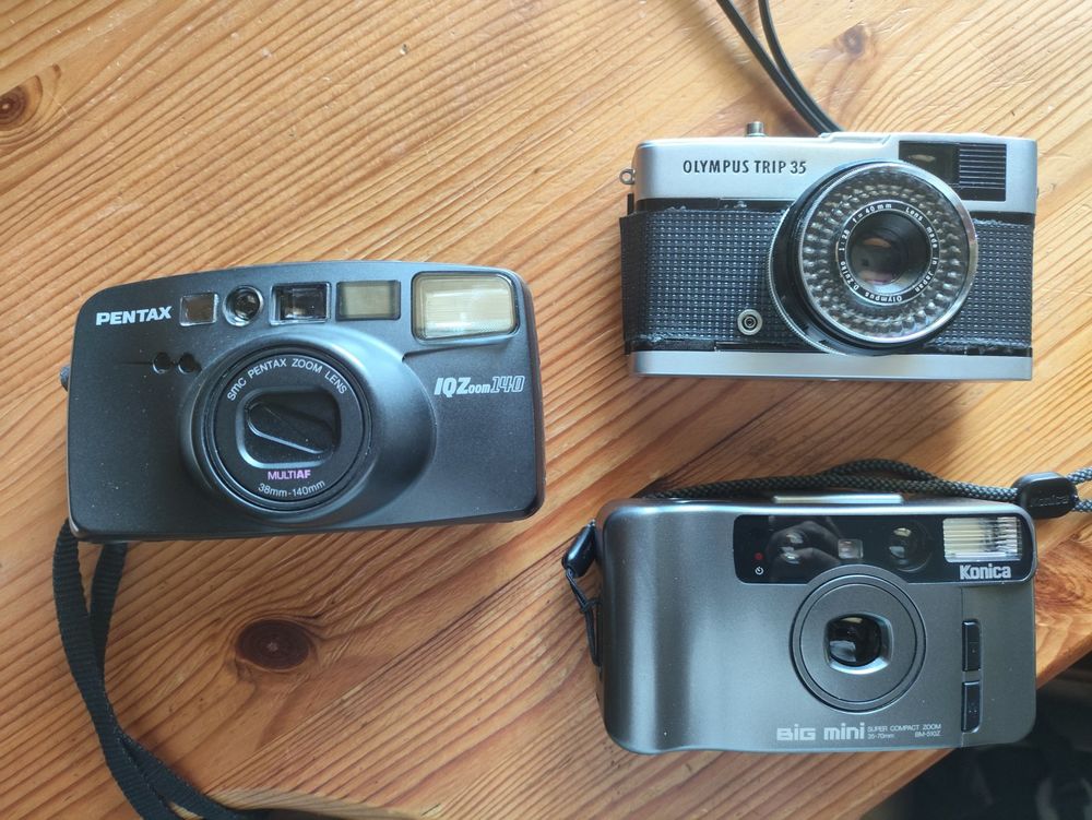 3 SLR Cameras !!! (Vintage) Photos/Video/TV