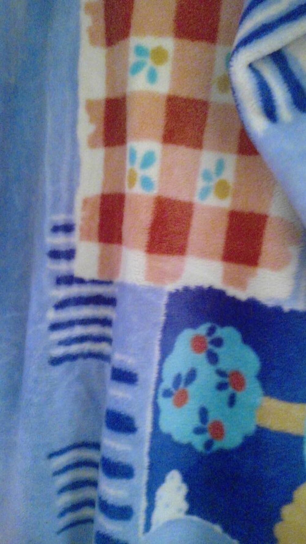 N&deg; 302 PLAID BLEU CLAIR Puriculture