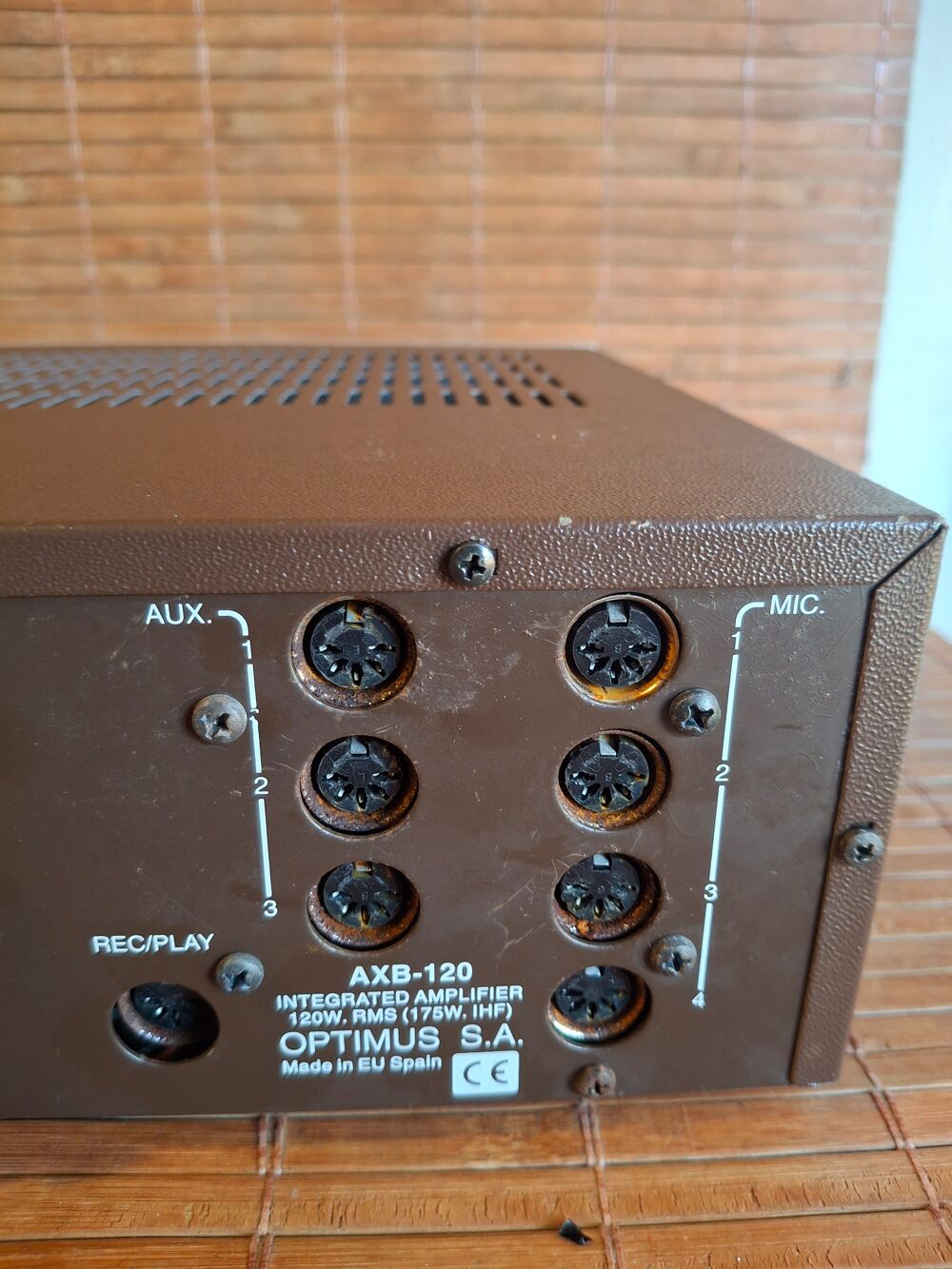 Amplificateur sono 100v Optimus Audio et hifi
