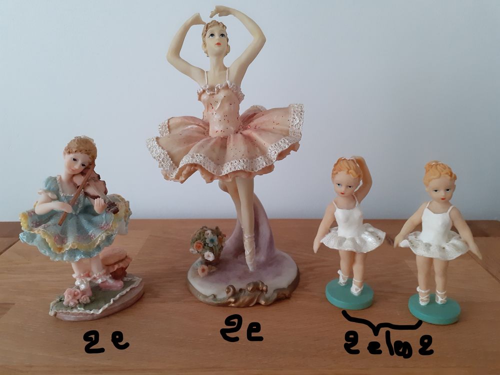 Figurines "Ballerines" 