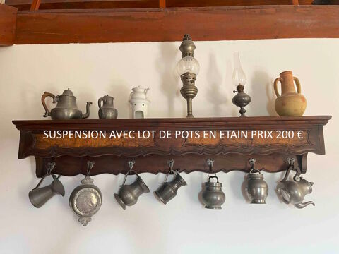 SUSPENSION AVEC LOT POTS ETAIN 200 Saint-Blaise (06)