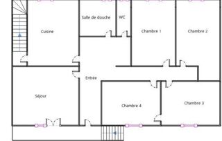  Maison � vendre 5 pi�ces 86 m�