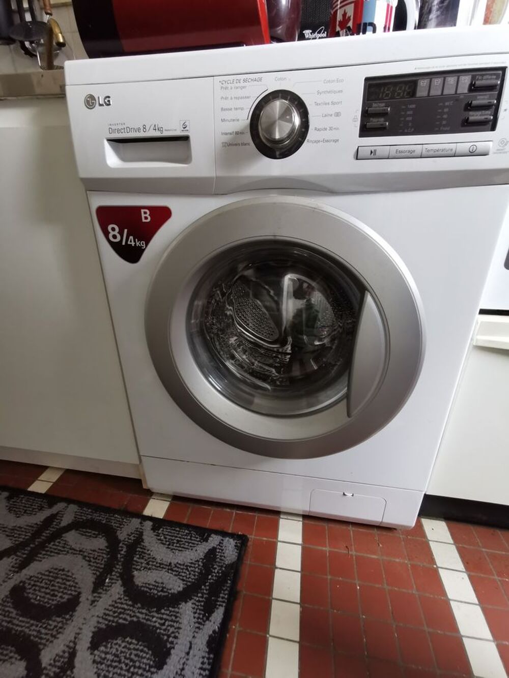 Lave linge s&eacute;chant LG F1496AD1 Electroménager