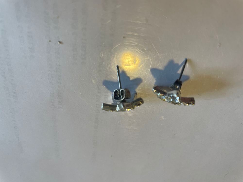 BO Oreilles perc&eacute;es Etoile strass Sonia Rykiel Bijoux et montres