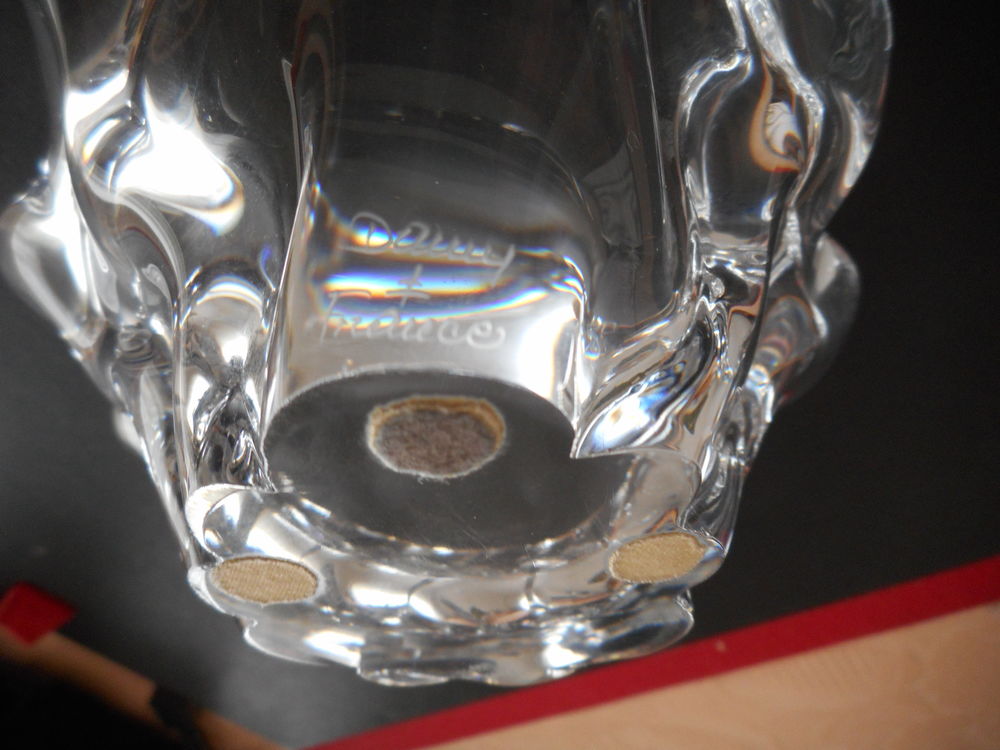 VIDE POCHE/CENDRIER CRISTAL DAUM Dcoration