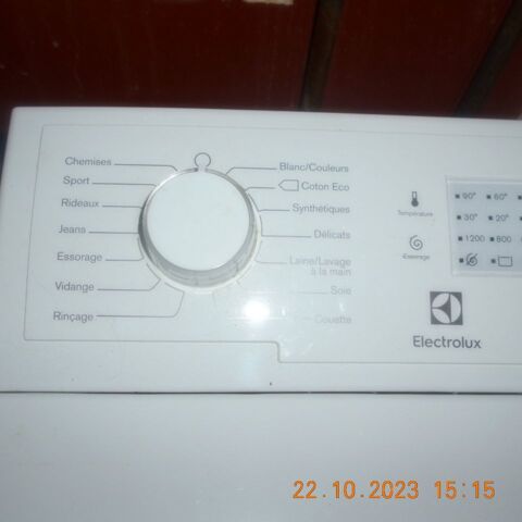 Lave linge  Electrolux   Top 6kg 1200tr/mn 50 Saint-Vigor-des-Mzerets (14)