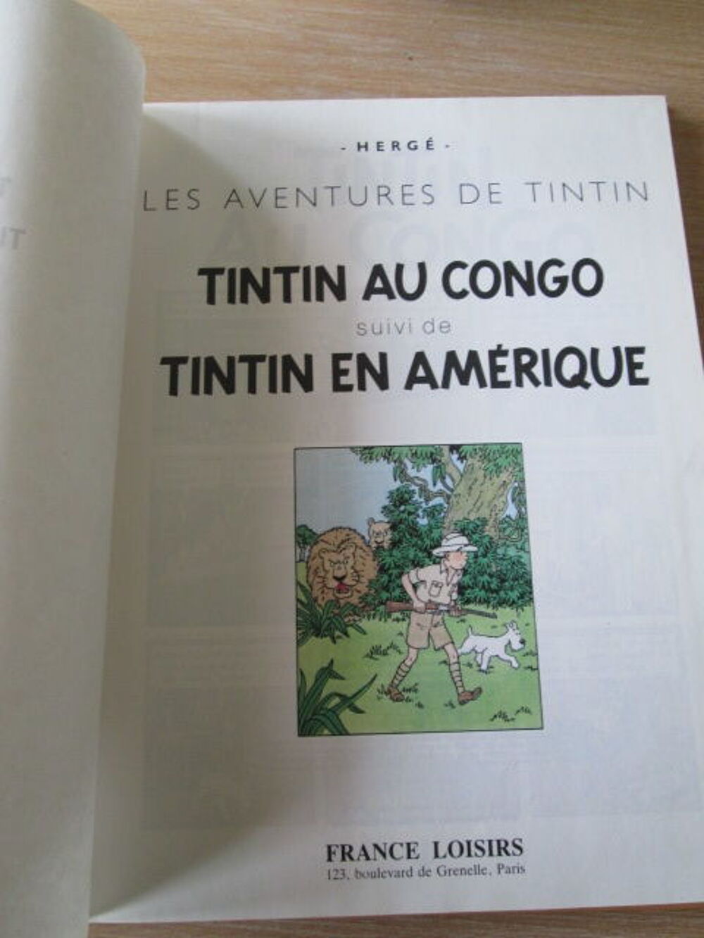 Tintin Double Album Livres et BD