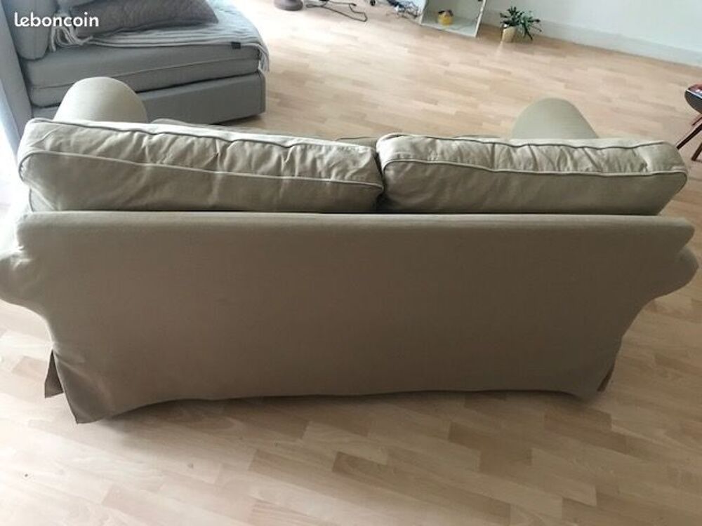 CANAPE TISSU BEIGE Meubles