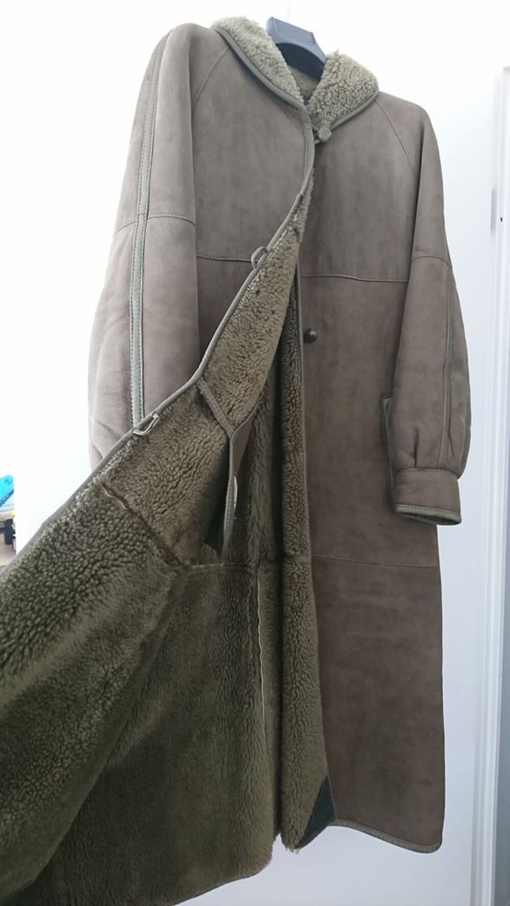 Manteau taille XL. Superbe Shearling. &Eacute;tat parfaite. Vêtements