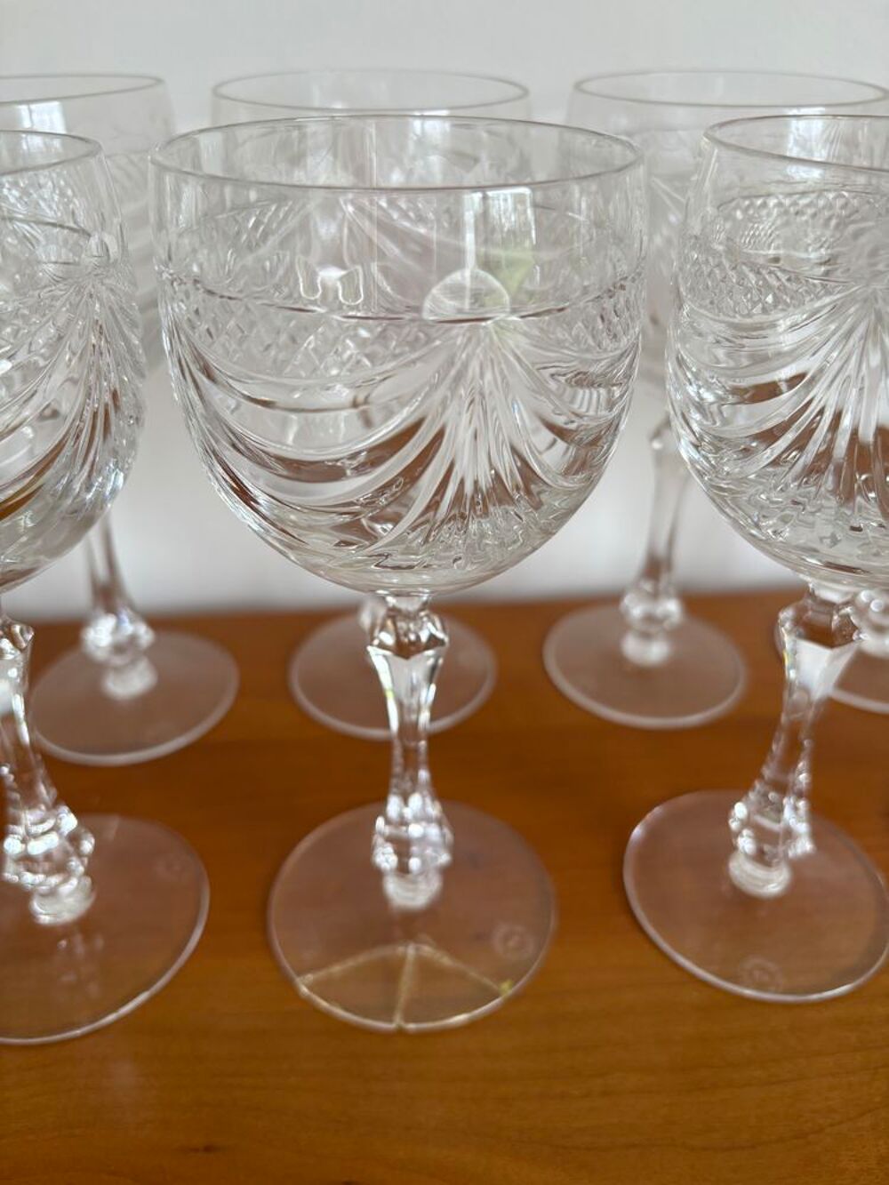 36 Verres en cristal plus carafe Cuisine