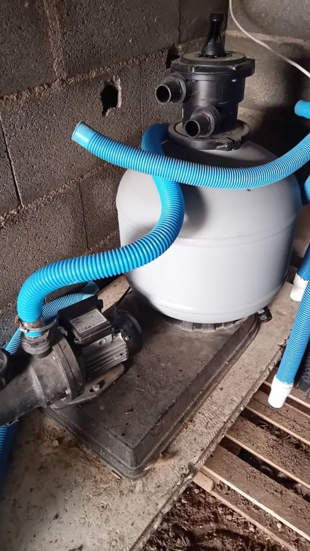 Pompe filtration et filtre &agrave; sable Jardin