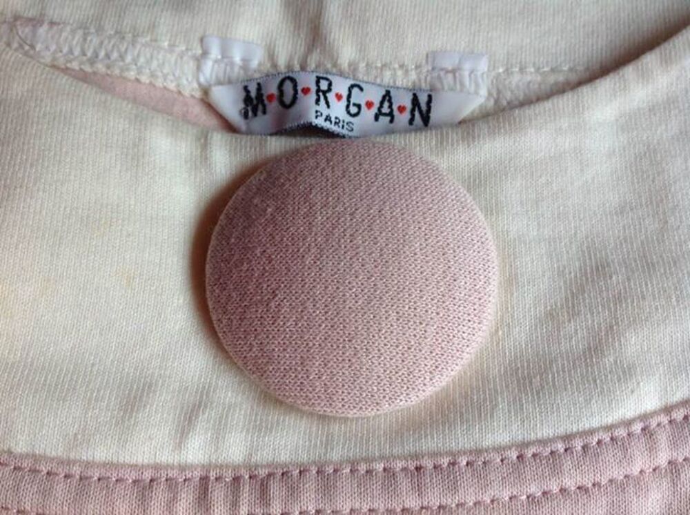 PuPull MORGAN rose et blanc
Vtements