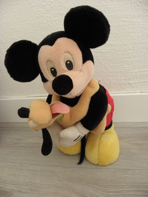Mickey avec Pluto Disney VINTAGE Hyères (83)