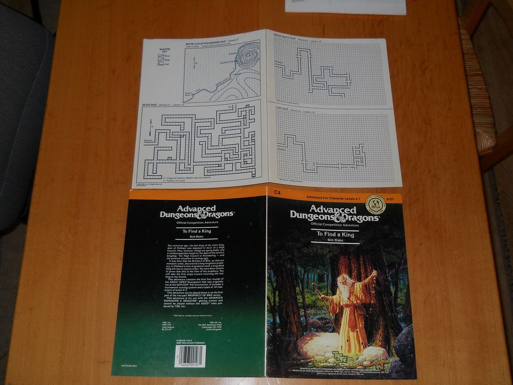 AD&amp;D C4 To Find a King Jeux / jouets