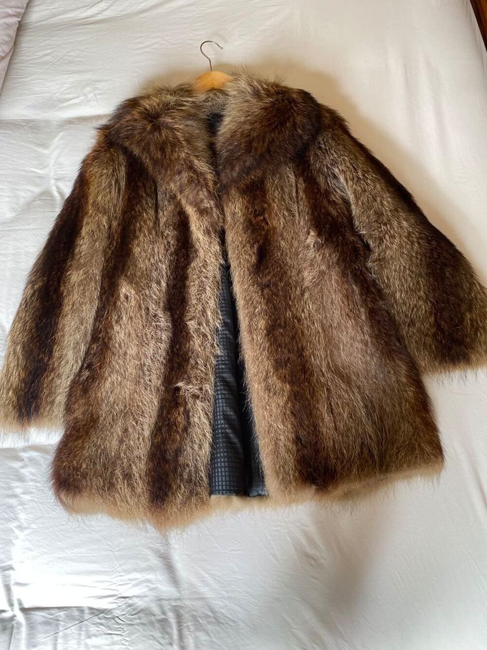 Manteau court fourrure Vêtements