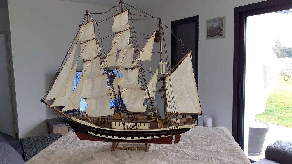 MAQUETTE BATEAU BOIS
LE BELEM Dcoration