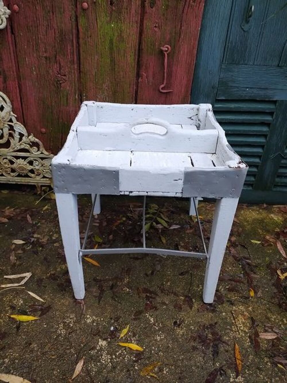 Petit Meuble Desserte Atelier Style Ferme Campagne 
Meubles