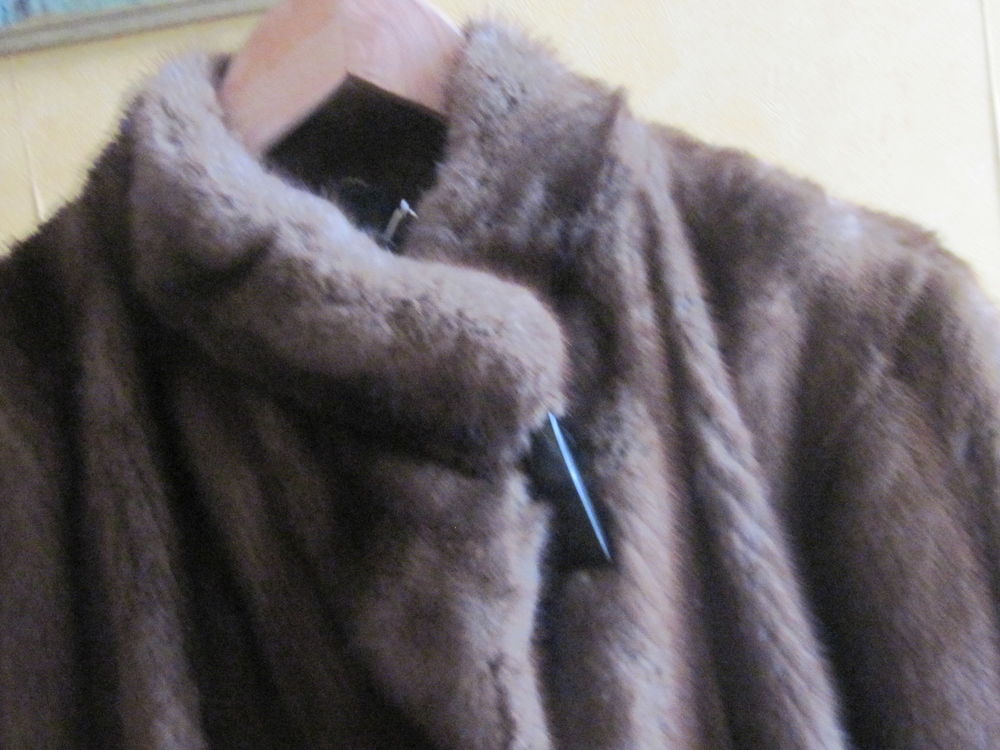 manteau de fourrure en vison Vêtements