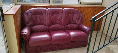 Canap� et fauteuils en cuir italien 300 Ouroux-en-Morvan (58)