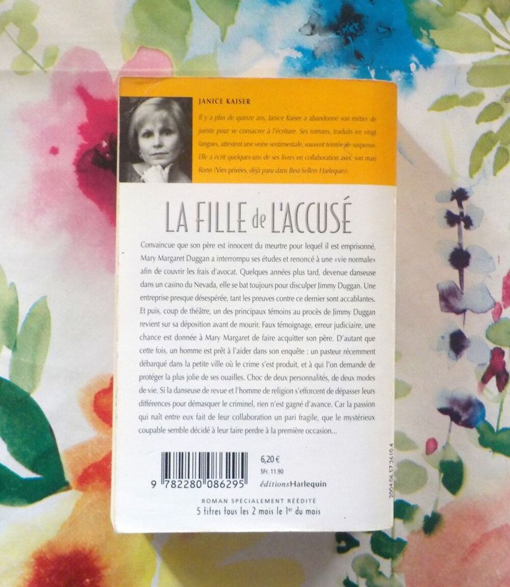 LA FILLE DE L'ACCUSE de J. KAISER Harlequin Best Sellers 094 Livres et BD