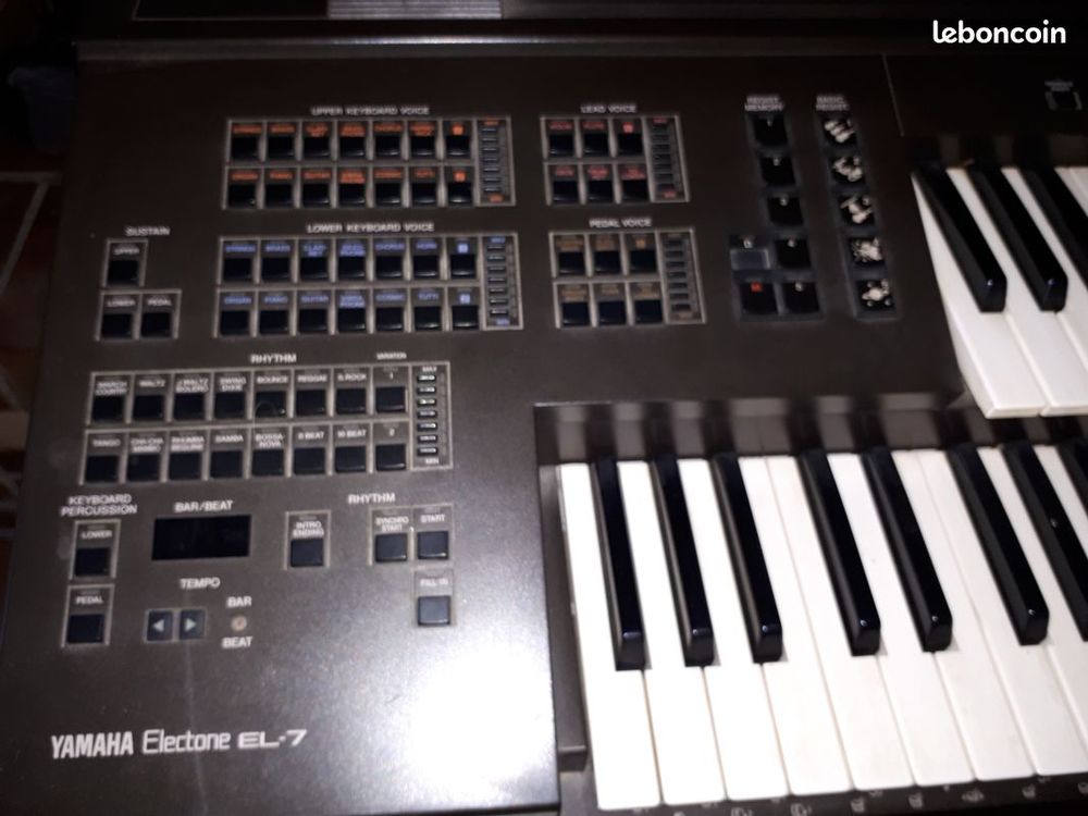 Orgue &eacute;lectronique YAMAHA Electone EL-7 Instruments de musique