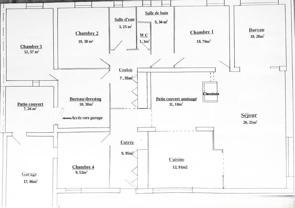 Vente Maison Maison de plain-pied 141 m2, 7 pièces Saint-herblain