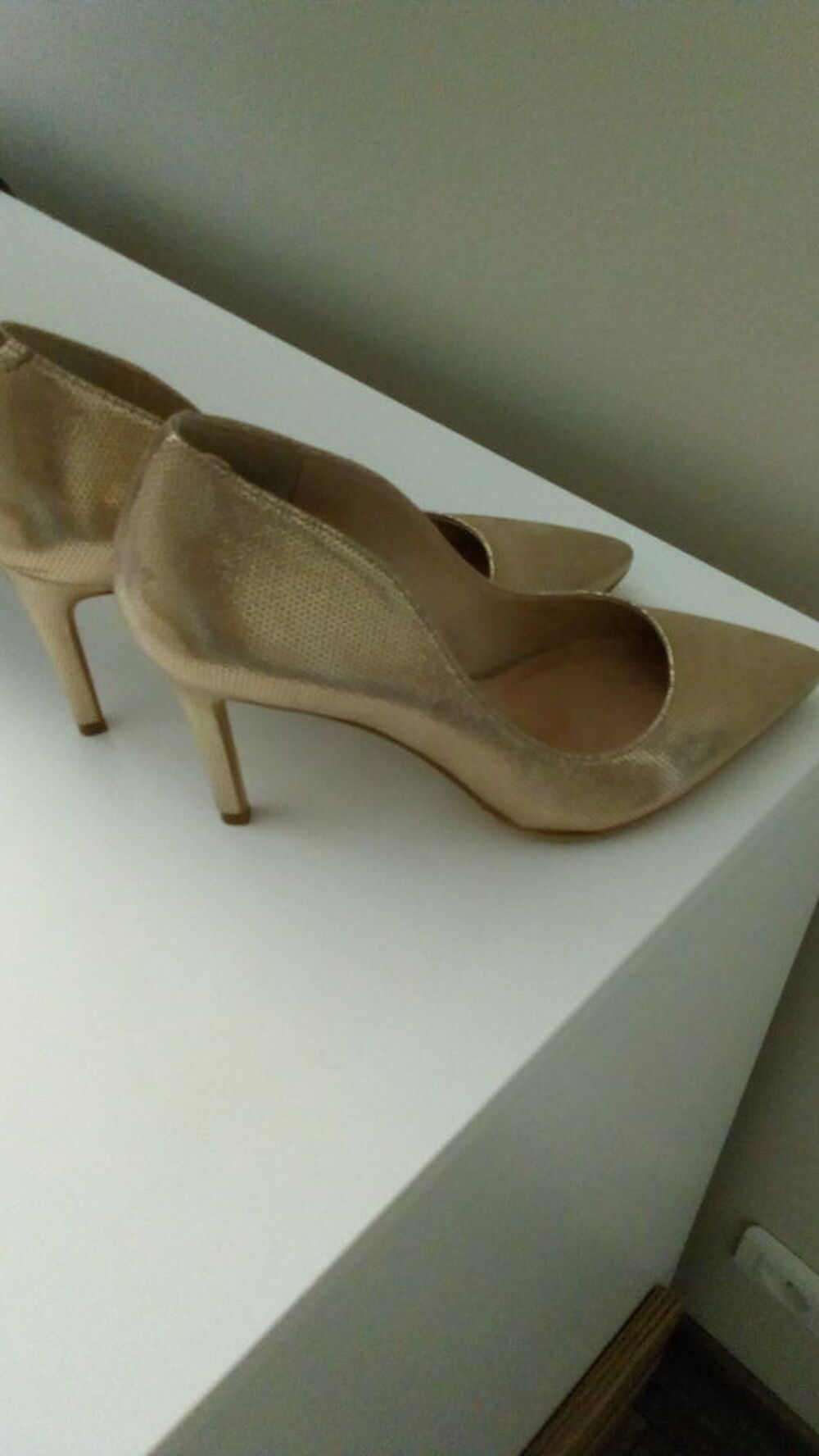 Minelli sale escarpin doré