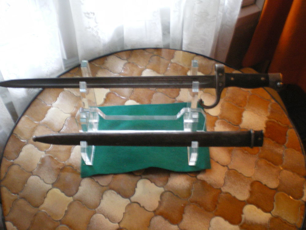 Ba&iuml;onnette fran&ccedil;aise mod&egrave;le 1892 du 2&deg; type. 