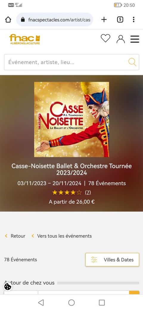 Ballet danse classique Casse Noisette 69 Saint-Ouen-l'Aumne (95)