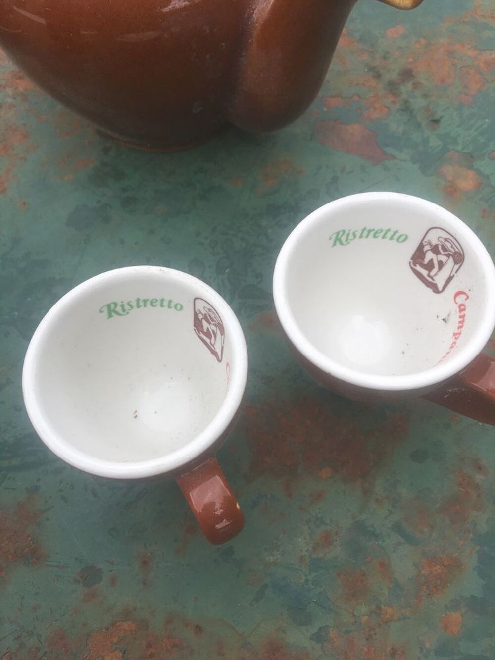 Tasse/sous tasse/th&eacute;i&egrave;re/cafeti&egrave;re/ristreto campaninni
Cuisine