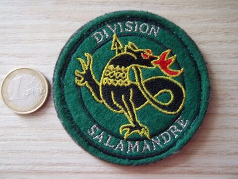 écusson militaire division salamandre guerre du Golfe insign 6 Valognes (50)