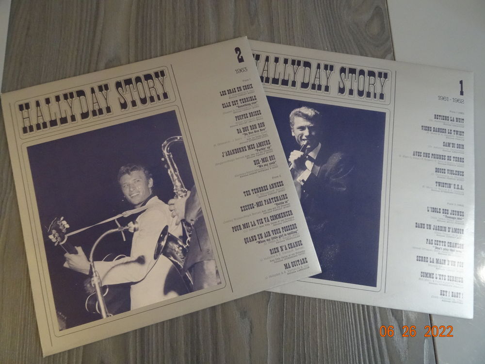 COFFRET COLLECTOR "johnny" CD et vinyles