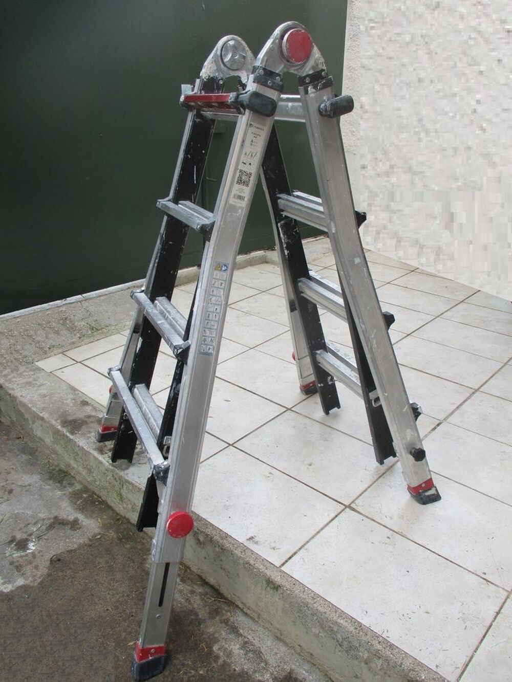 Echelle TUBESCA FLEX UP - 4 b&eacute;quilles Bricolage